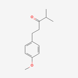 1-(4-Methoxyphenyl)-4-methylpentan-3-one