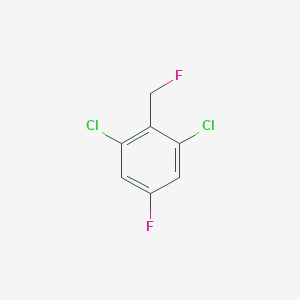 1,3-Dichloro-5-fluoro-2-(fluoromethyl)benzene