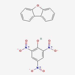 Dibenzofuran;2,4,6-trinitrophenol