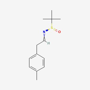 (R,E)-2-methyl-N-(2-(p-tolyl)ethylidene)propane-2-sulfinamide