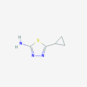 B015387 5-Cyclopropyl-1,3,4-thiadiazol-2-amine CAS No. 57235-50-4
