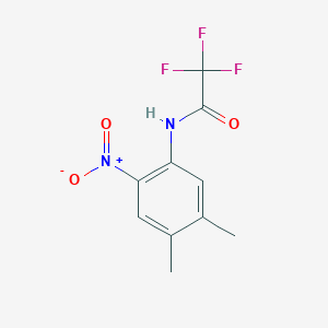 N-(4,5-dimethyl-2-nitrophenyl)-2,2,2-trifluoroacetamide