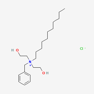 Di(2-hydroxyethyl)benzylundecylammonium chloride