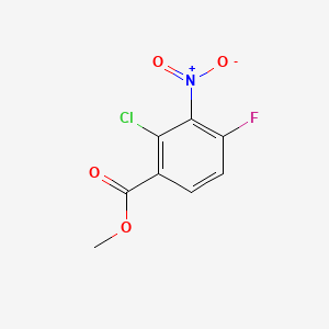 Methyl 2-chloro-4-fluoro-3-nitrobenzoate