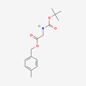 4-Methylbenzyl (tert-butoxycarbonyl)glycinate