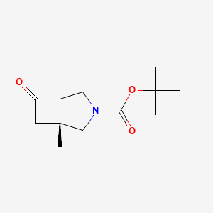 tert-butyl (1R)-1-methyl-6-oxo-3-azabicyclo[3.2.0]heptane-3-carboxylate