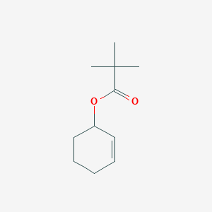 Propanoic acid, 2,2-dimethyl-, 2-cyclohexen-1-yl ester