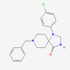 8-Benzyl-1-(4-chlorophenyl)-1,3,8-triazaspiro[4.5]decan-4-one