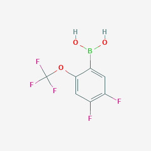 (4,5-Difluoro-2-(trifluoromethoxy)phenyl)boronic acid