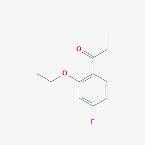 1-(2-Ethoxy-4-fluorophenyl)propan-1-one