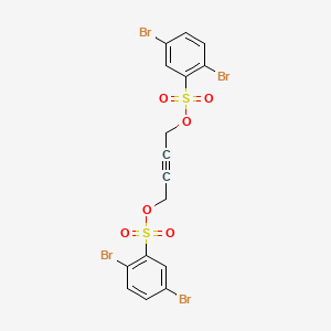 But-2-yne-1,4-diyl bis(2,5-dibromobenzenesulfonate)