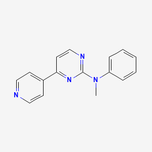 N-Methyl-N-phenyl-4-(pyridin-4-yl)pyrimidin-2-amine