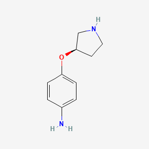 (R)-4-(Pyrrolidin-3-yloxy)-phenylamine