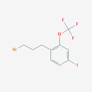 1-(3-Bromopropyl)-4-iodo-2-(trifluoromethoxy)benzene