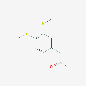 1-(3,4-Bis(methylthio)phenyl)propan-2-one