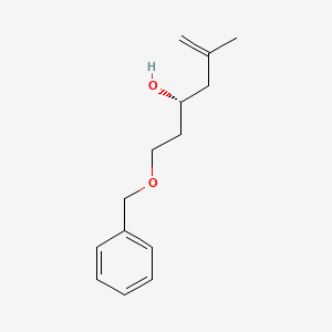 (3R)-5-methyl-1-phenylmethoxyhex-5-en-3-ol