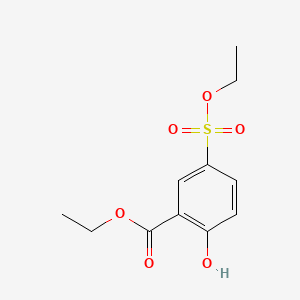 Ethyl 5-(ethoxysulfonyl)-2-hydroxybenzoate