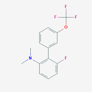 (6-Fluoro-3'-(trifluoromethoxy)biphenyl-2-yl)-dimethylamine