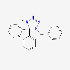 1-Benzyl-4-methyl-5,5-diphenyl-4,5-dihydro-1H-tetrazole