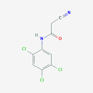 2-cyano-N-(2,4,5-trichlorophenyl)acetamide