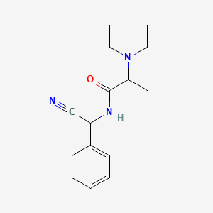 N-(alpha-Cyanobenzyl)-2-(diethylamino)propionamide