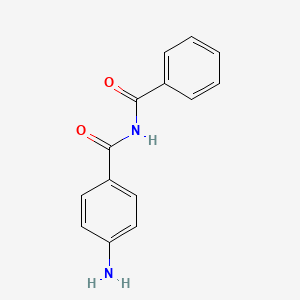 molecular formula C14H12N2O2 B15388327 p-Aminobenzoyl benzamide 