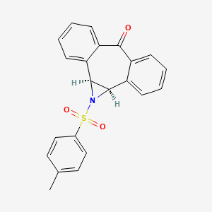 (2S,4R)-3-(4-methylphenyl)sulfonyl-3-azatetracyclo[10.4.0.02,4.05,10]hexadeca-1(16),5,7,9,12,14-hexaen-11-one