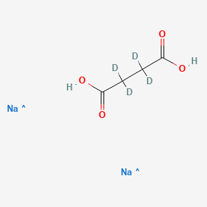 molecular formula C4H6Na2O4 B15388383 CID 171042859 