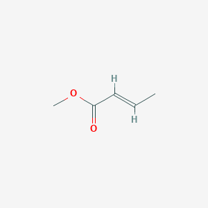 molecular formula C5H8O2 B153886 甲基巴豆酸酯 CAS No. 623-43-8