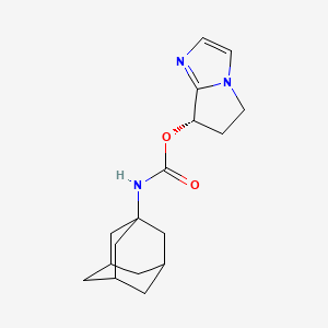 (S)-6,7-Dihydro-5H-pyrrolo[1,2-a]imidazol-7-yl ((3R,5R,7R)-adamantan-1-yl)carbamate