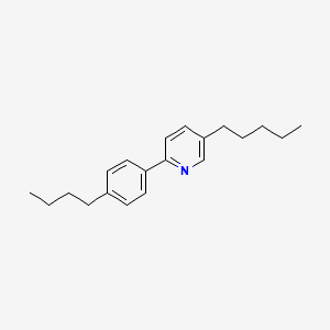 2-(4-Butylphenyl)-5-pentylpyridine