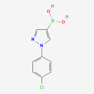 (1-(4-Chlorophenyl)-1H-pyrazol-4-yl)boronic acid