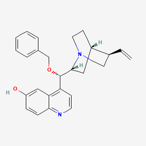 4-[(S)-[(2R,4S,5R)-5-ethenyl-1-azabicyclo[2.2.2]octan-2-yl]-phenylmethoxymethyl]quinolin-6-ol