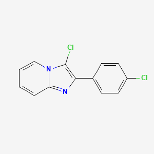 3-Chloro-2-(4-chlorophenyl)imidazo[1,2-a]pyridine