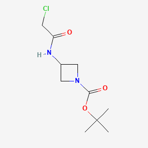 tert-Butyl 3-[(2-chloroacetyl)amino]azetidine-1-carboxylate