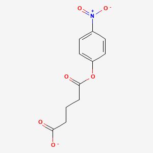 5-(4-Nitrophenoxy)-5-oxopentanoate