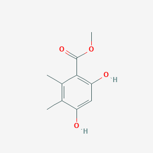 molecular formula C10H12O4 B15388835 Methyl 4,6-dihydroxy-2,3-dimethylbenzoate 