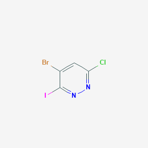 4-Bromo-6-chloro-3-iodopyridazine