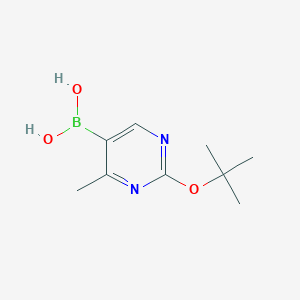 (2-(tert-Butoxy)-4-methylpyrimidin-5-yl)boronic acid