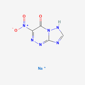 3-nitro-[1,2,4]triazolo[5,1-c][1,2,4]triazin-4(8H)-one, sodium salt