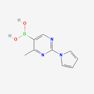 (4-Methyl-2-(1H-pyrrol-1-yl)pyrimidin-5-yl)boronic acid