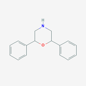 (2S,6S)-2,6-diphenyl-morpholine