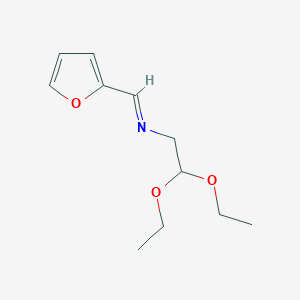 Ethanamine, 2,2-diethoxy-N-(2-furanylmethylene)-