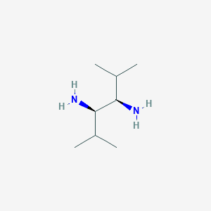 (3R,4R)-2,5-dimethylhexane-3,4-diamine