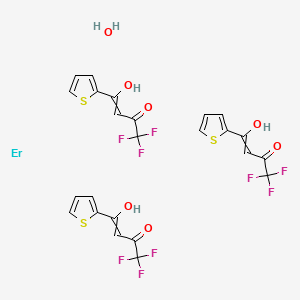 Erbium;1,1,1-trifluoro-4-hydroxy-4-thiophen-2-ylbut-3-en-2-one;hydrate