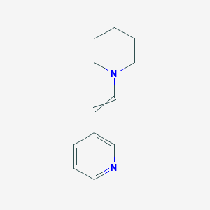 3-(2-Piperidin-1-ylethenyl)pyridine