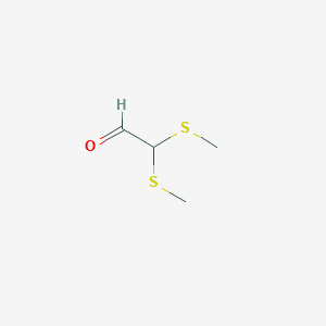 Acetaldehyde, bis(methylthio)-