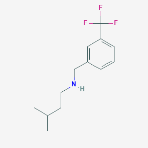 N-(3-Methylbutyl)-3-(trifluoromethyl)benzenemethanamine