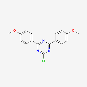 2-Chloro-4,6-bis(4-methoxyphenyl)-1,3,5-triazine