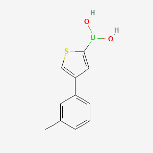 (4-(m-Tolyl)thiophen-2-yl)boronic acid